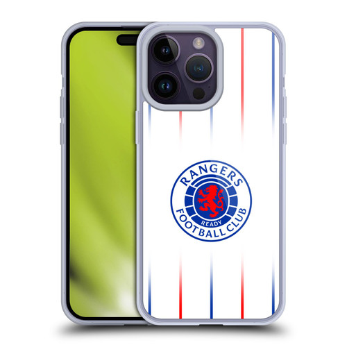 Rangers FC 2023/24 Kit Away Soft Gel Case for Apple iPhone 14 Pro Max