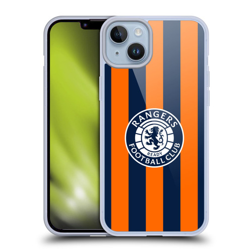 Rangers FC 2023/24 Kit Third Soft Gel Case for Apple iPhone 14 Plus