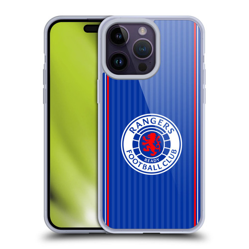 Rangers FC 2023/24 Kit Home Soft Gel Case for Apple iPhone 14 Pro Max