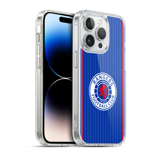 Rangers FC 2023/24 Kit Home Soft Gel Case for Apple iPhone 14 Pro
