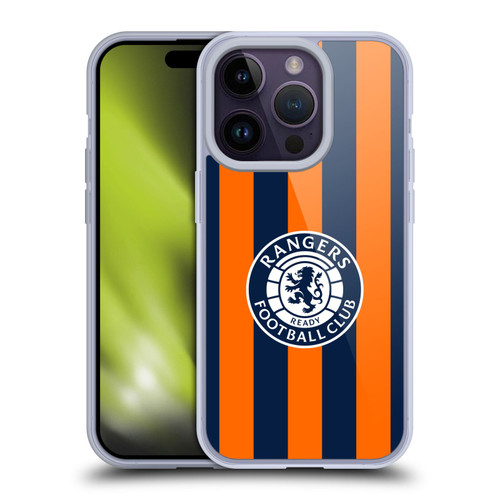 Rangers FC 2023/24 Kit Third Soft Gel Case for Apple iPhone 14 Pro