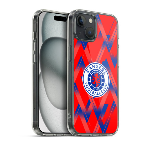 Rangers FC 2023/24 Kit Fourth Soft Gel Case for Apple iPhone 15 Plus