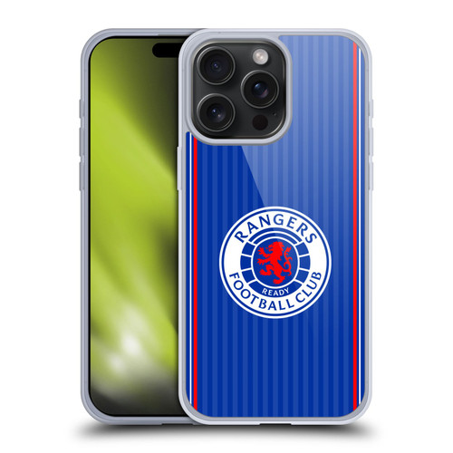 Rangers FC 2023/24 Kit Home Soft Gel Case for Apple iPhone 15 Pro Max