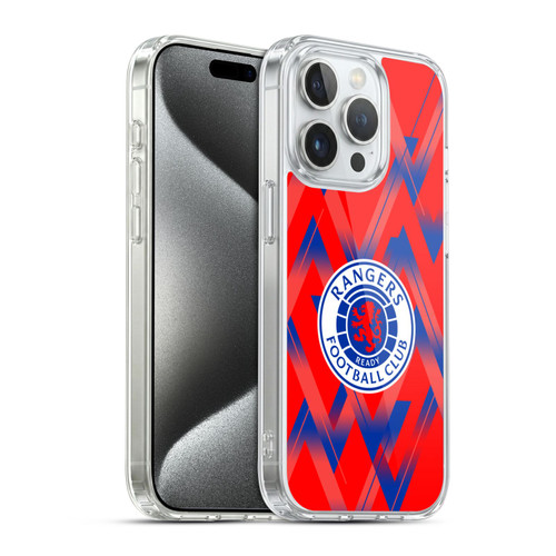 Rangers FC 2023/24 Kit Fourth Soft Gel Case for Apple iPhone 15 Pro