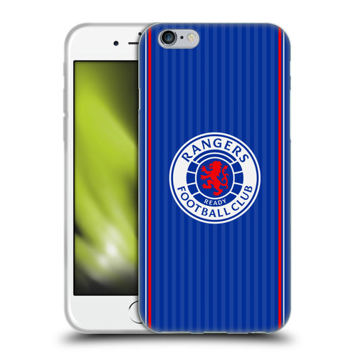 Rangers FC 2023/24 Kit Home Soft Gel Case for Apple iPhone 6 / iPhone 6s