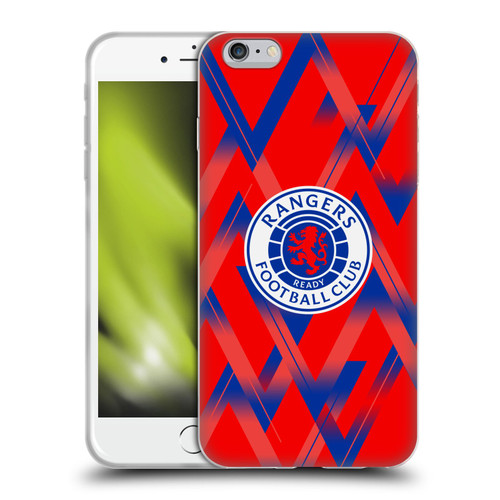 Rangers FC 2023/24 Kit Fourth Soft Gel Case for Apple iPhone 6 Plus / iPhone 6s Plus