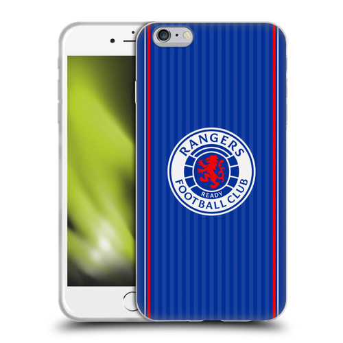 Rangers FC 2023/24 Kit Home Soft Gel Case for Apple iPhone 6 Plus / iPhone 6s Plus