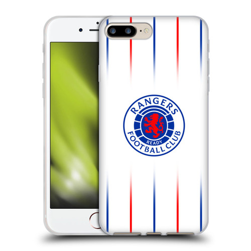 Rangers FC 2023/24 Kit Away Soft Gel Case for Apple iPhone 7 Plus / iPhone 8 Plus