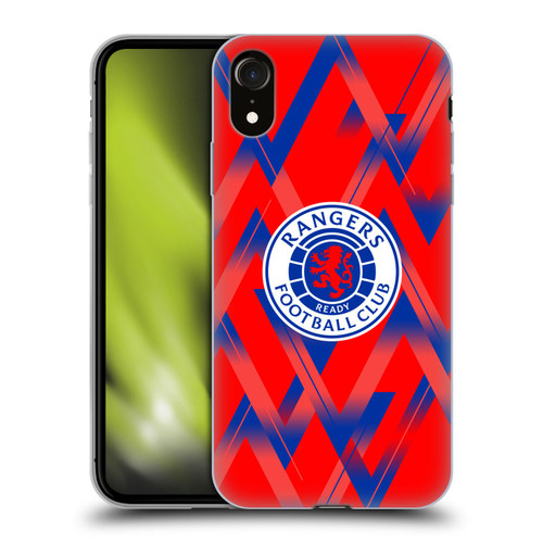 Rangers FC 2023/24 Kit Fourth Soft Gel Case for Apple iPhone XR