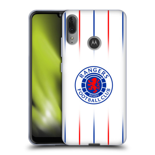 Rangers FC 2023/24 Kit Away Soft Gel Case for Motorola Moto E6 Plus