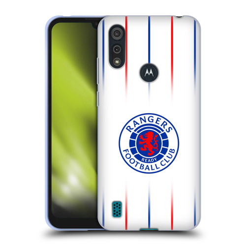 Rangers FC 2023/24 Kit Away Soft Gel Case for Motorola Moto E6s (2020)