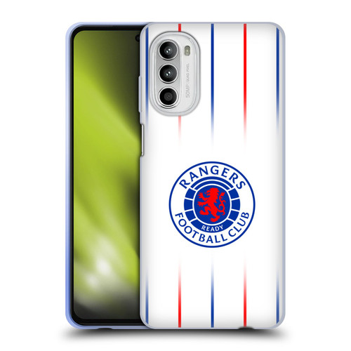 Rangers FC 2023/24 Kit Away Soft Gel Case for Motorola Moto G52