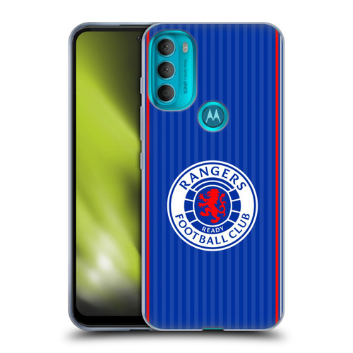 Rangers FC 2023/24 Kit Home Soft Gel Case for Motorola Moto G71 5G