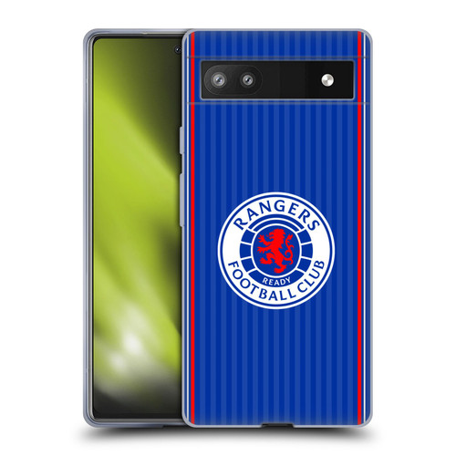 Rangers FC 2023/24 Kit Home Soft Gel Case for Google Pixel 6a