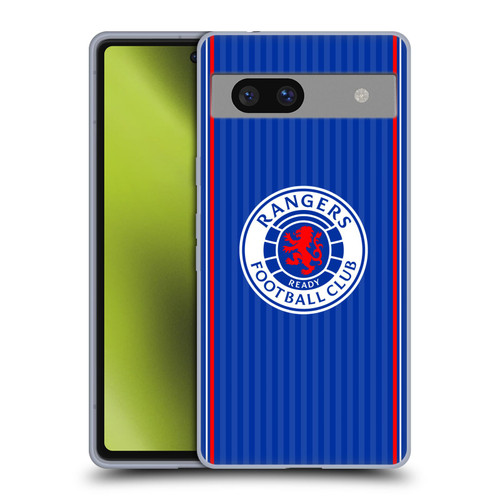 Rangers FC 2023/24 Kit Home Soft Gel Case for Google Pixel 7a