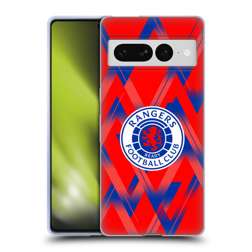 Rangers FC 2023/24 Kit Fourth Soft Gel Case for Google Pixel 7 Pro