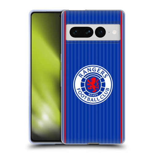 Rangers FC 2023/24 Kit Home Soft Gel Case for Google Pixel 7 Pro