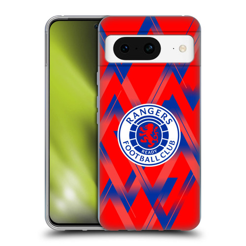 Rangers FC 2023/24 Kit Fourth Soft Gel Case for Google Pixel 8