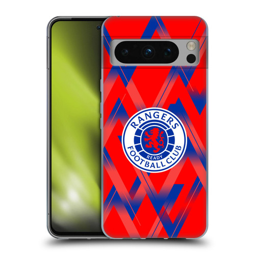 Rangers FC 2023/24 Kit Fourth Soft Gel Case for Google Pixel 8 Pro