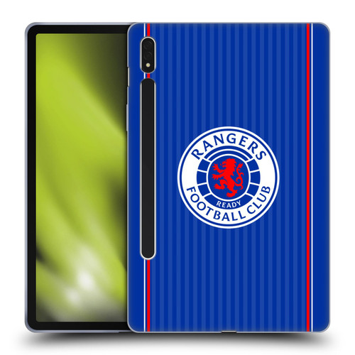 Rangers FC 2023/24 Kit Home Soft Gel Case for Samsung Galaxy Tab S8