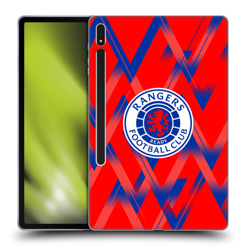 Rangers FC 2023/24 Kit Fourth Soft Gel Case for Samsung Galaxy Tab S8 Plus