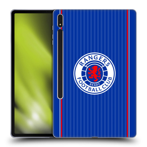 Rangers FC 2023/24 Kit Home Soft Gel Case for Samsung Galaxy Tab S8 Plus