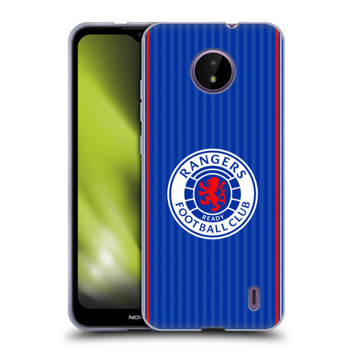 Rangers FC 2023/24 Kit Home Soft Gel Case for Nokia C10 / C20