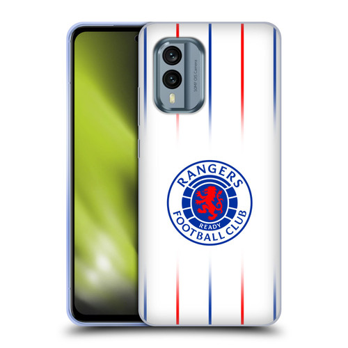 Rangers FC 2023/24 Kit Away Soft Gel Case for Nokia X30