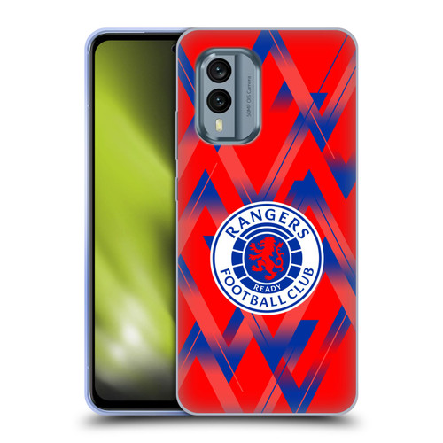 Rangers FC 2023/24 Kit Fourth Soft Gel Case for Nokia X30