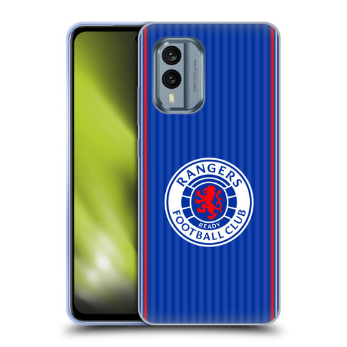 Rangers FC 2023/24 Kit Home Soft Gel Case for Nokia X30