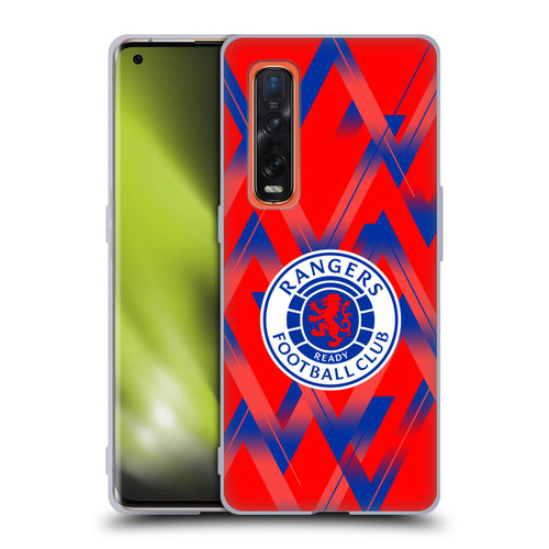 Rangers FC 2023/24 Kit Fourth Soft Gel Case for OPPO Find X2 Pro 5G