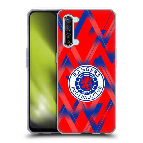 Rangers FC 2023/24 Kit Fourth Soft Gel Case for OPPO Find X2 Lite 5G