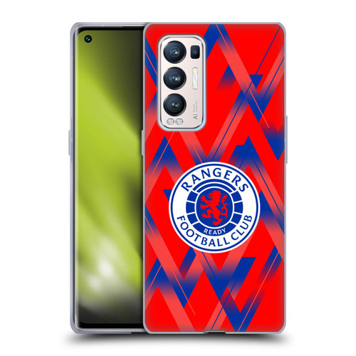 Rangers FC 2023/24 Kit Fourth Soft Gel Case for OPPO Find X3 Neo / Reno5 Pro+ 5G