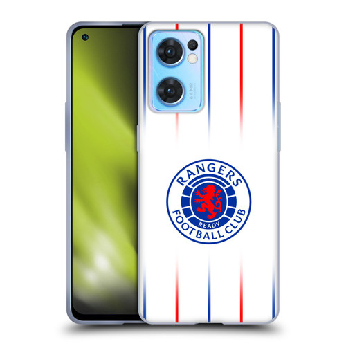 Rangers FC 2023/24 Kit Away Soft Gel Case for OPPO Reno7 5G / Find X5 Lite