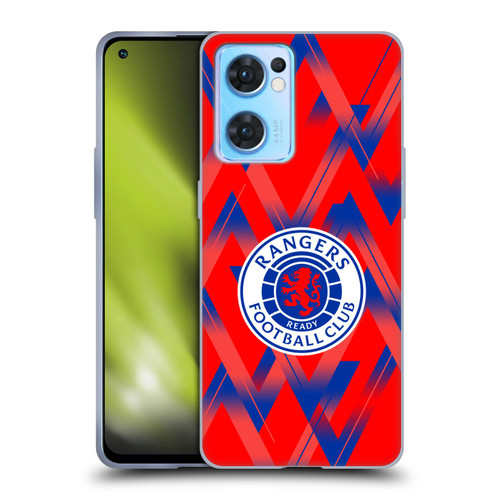 Rangers FC 2023/24 Kit Fourth Soft Gel Case for OPPO Reno7 5G / Find X5 Lite