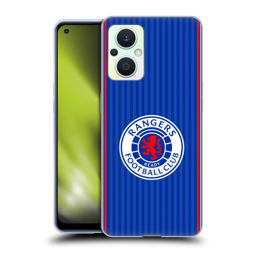 Rangers FC 2023/24 Kit Home Soft Gel Case for OPPO Reno8 Lite