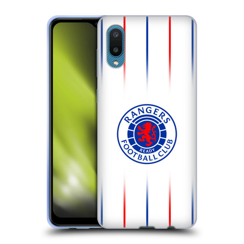 Rangers FC 2023/24 Kit Away Soft Gel Case for Samsung Galaxy A02/M02 (2021)