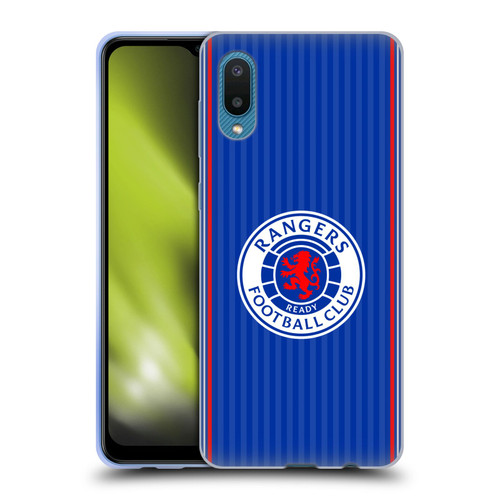 Rangers FC 2023/24 Kit Home Soft Gel Case for Samsung Galaxy A02/M02 (2021)