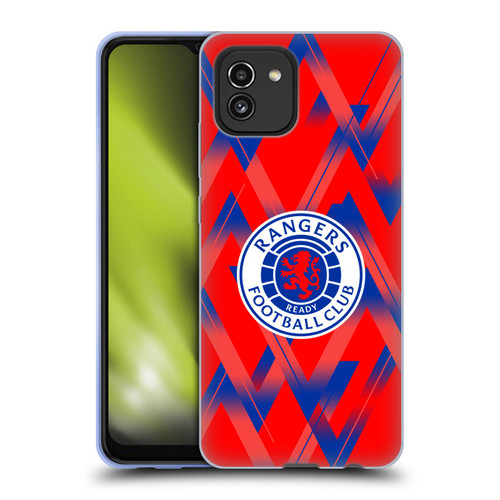 Rangers FC 2023/24 Kit Fourth Soft Gel Case for Samsung Galaxy A03 (2021)