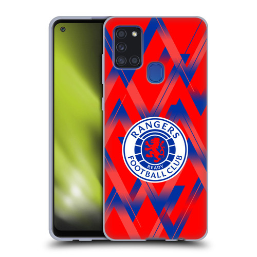 Rangers FC 2023/24 Kit Fourth Soft Gel Case for Samsung Galaxy A21s (2020)