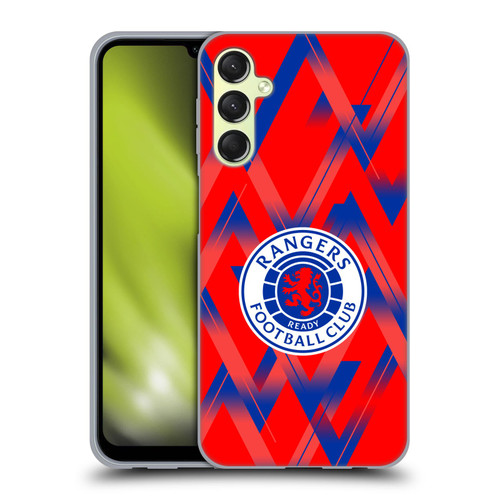 Rangers FC 2023/24 Kit Fourth Soft Gel Case for Samsung Galaxy A24 4G / Galaxy M34 5G