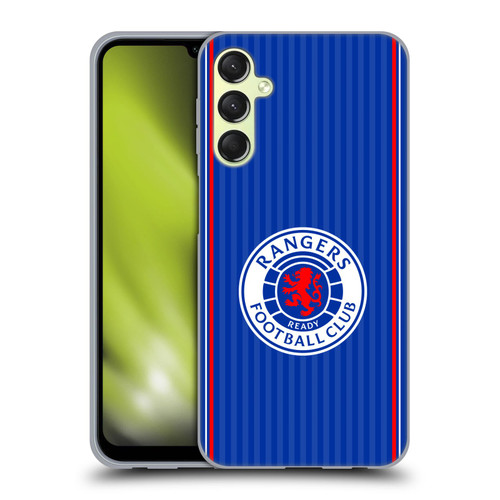 Rangers FC 2023/24 Kit Home Soft Gel Case for Samsung Galaxy A24 4G / Galaxy M34 5G