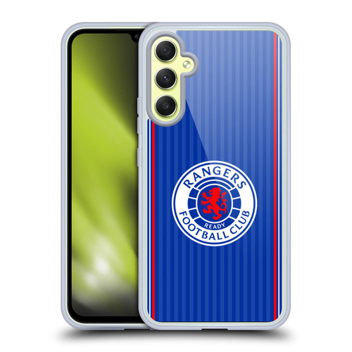 Rangers FC 2023/24 Kit Home Soft Gel Case for Samsung Galaxy A34 5G
