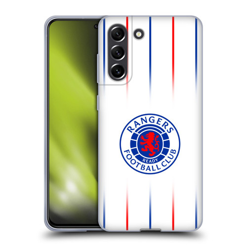 Rangers FC 2023/24 Kit Away Soft Gel Case for Samsung Galaxy S21 FE 5G