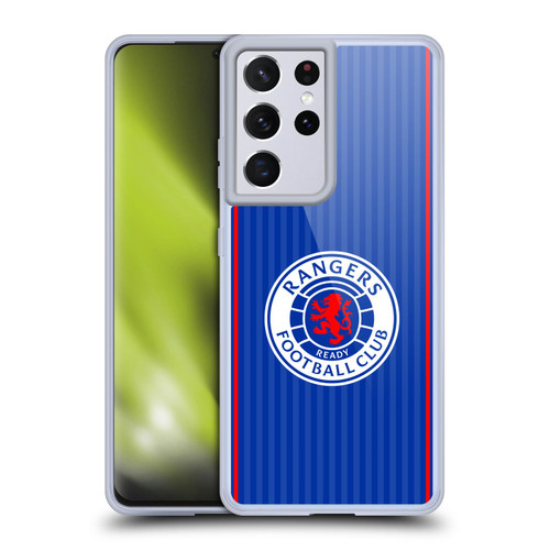Rangers FC 2023/24 Kit Home Soft Gel Case for Samsung Galaxy S21 Ultra 5G