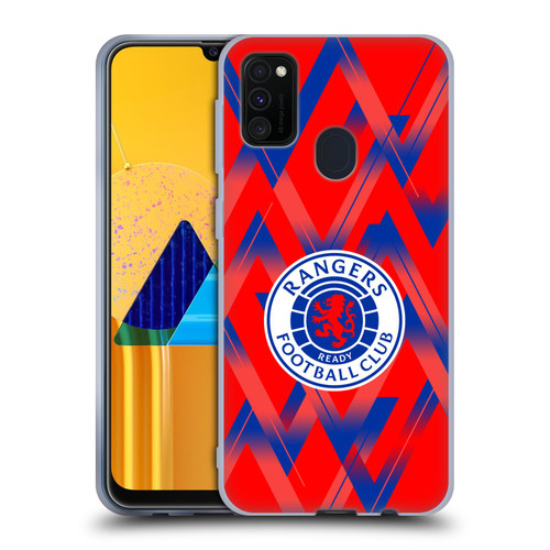 Rangers FC 2023/24 Kit Fourth Soft Gel Case for Samsung Galaxy M30s (2019)/M21 (2020)