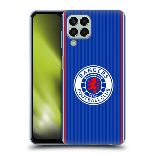 Rangers FC 2023/24 Kit Home Soft Gel Case for Samsung Galaxy M33 (2022)