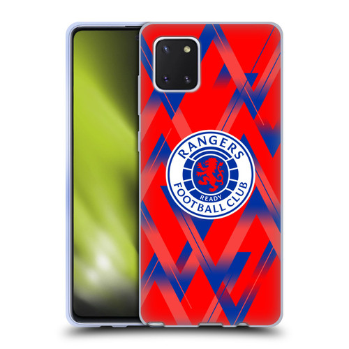 Rangers FC 2023/24 Kit Fourth Soft Gel Case for Samsung Galaxy Note10 Lite