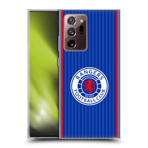Rangers FC 2023/24 Kit Home Soft Gel Case for Samsung Galaxy Note20 Ultra / 5G