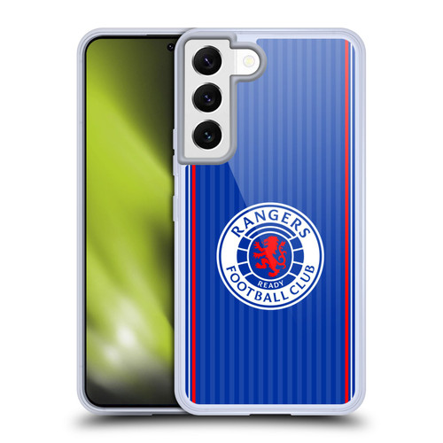 Rangers FC 2023/24 Kit Home Soft Gel Case for Samsung Galaxy S22 5G
